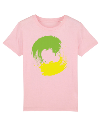 Color Wheel - green&yellow Cotton Pink