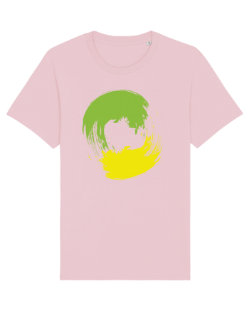 Color Wheel - green&yellow Cotton Pink