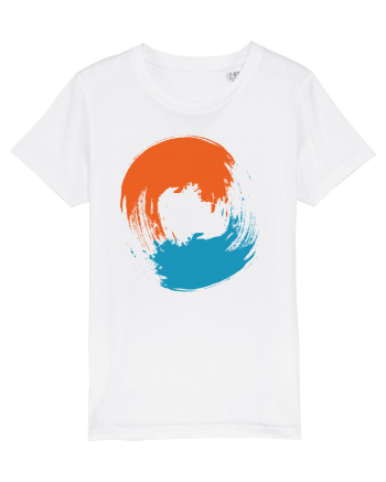 Color Wheel - orange&blue White