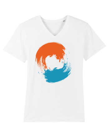 Color Wheel - orange&blue White