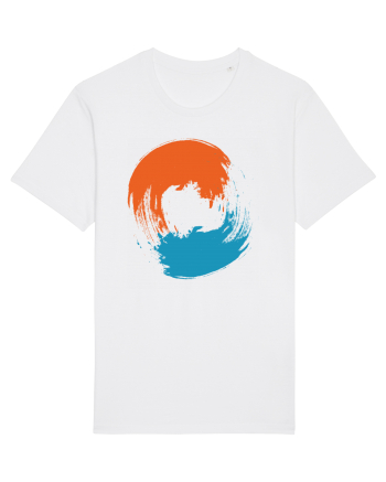 Color Wheel - orange&blue White