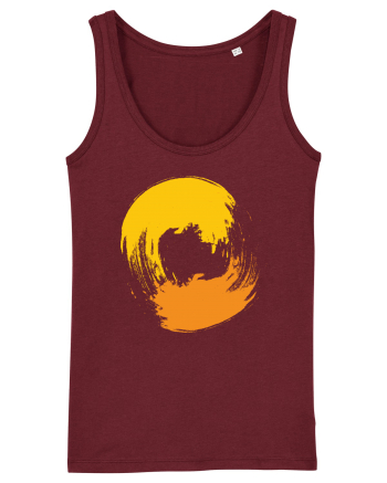Color Wheel - orange&orange Burgundy