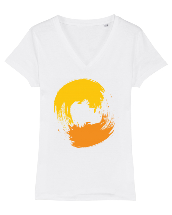 Color Wheel - orange&orange White