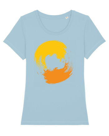 Color Wheel - orange&orange Sky Blue