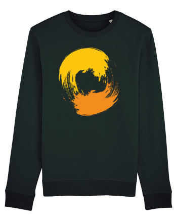Color Wheel - orange&orange Black