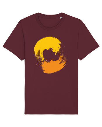 Color Wheel - orange&orange Burgundy