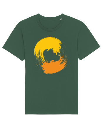 Color Wheel - orange&orange Bottle Green
