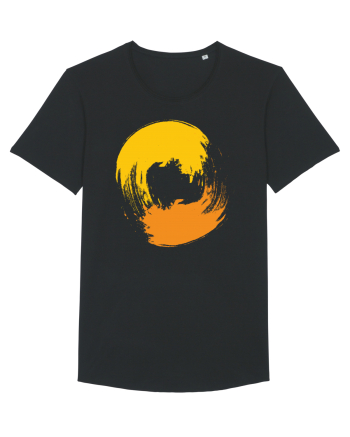 Color Wheel - orange&orange Black