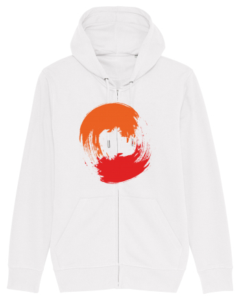 Color Wheel - orange&red 2 White