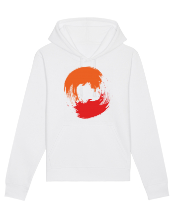 Color Wheel - orange&red 2 White
