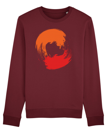 Color Wheel - orange&red 2 Burgundy