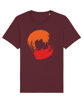Color Wheel - orange&red 2 Burgundy