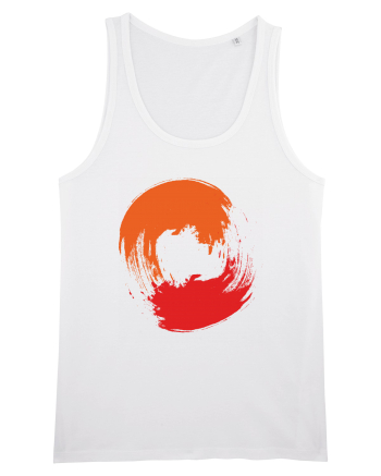 Color Wheel - orange&red 2 White