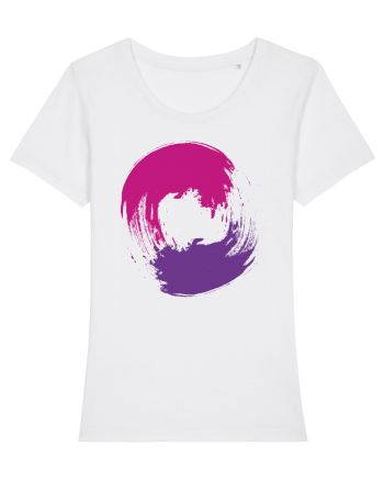 Color Wheel - violet&purple White