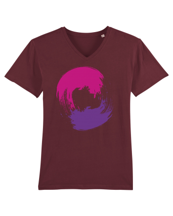 Color Wheel - violet&purple Burgundy