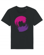 Color Wheel - violet&purple Tricou mânecă scurtă Unisex Rocker