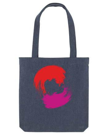 Color Wheel - red&purple Midnight Blue