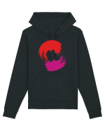 Color Wheel - red&purple Hanorac Unisex Drummer