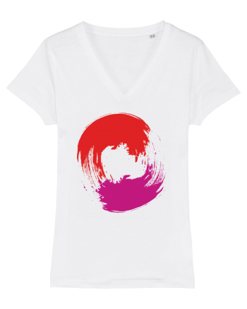 Color Wheel - red&purple White