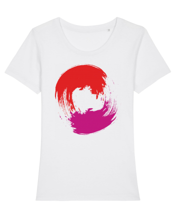 Color Wheel - red&purple White