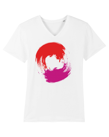 Color Wheel - red&purple White