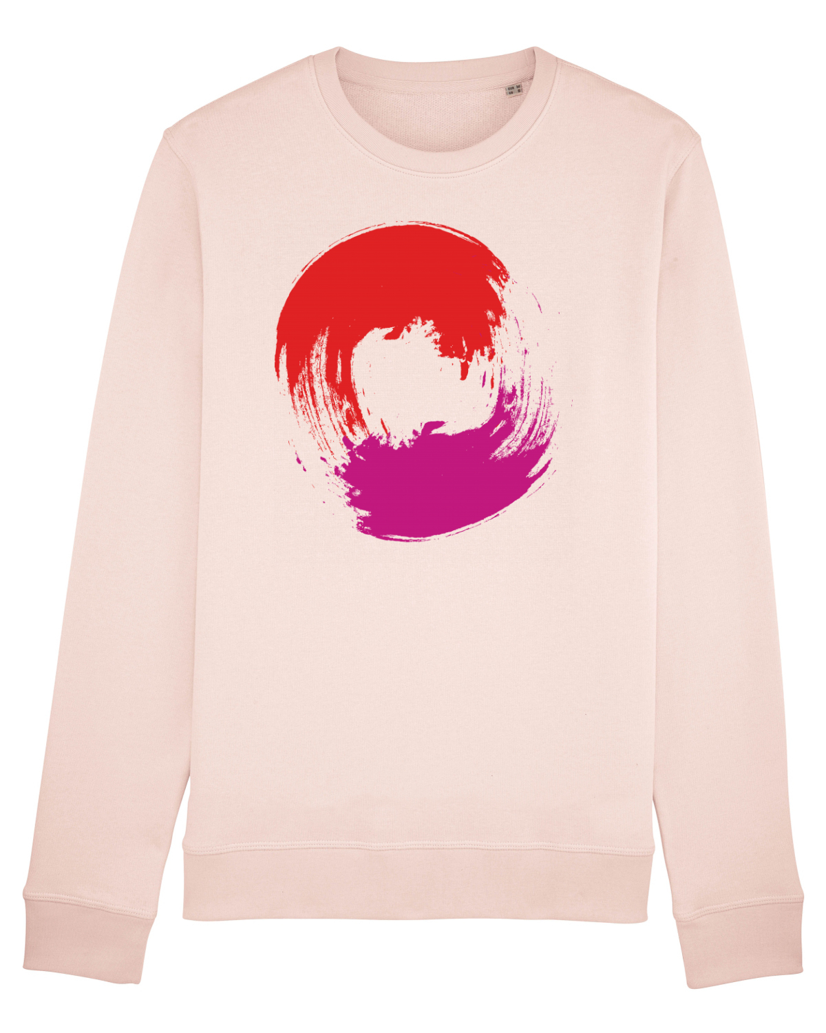 Bluză mânecă lungă Unisex Rise Candy Pink