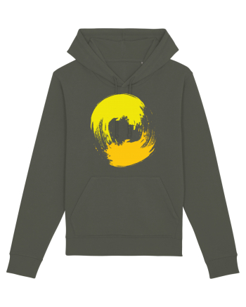 Color Wheel - yellow&orange Khaki