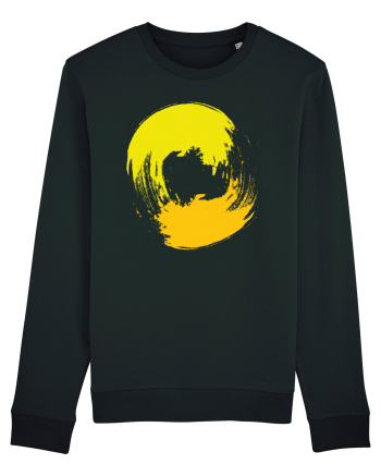 Color Wheel - yellow&orange Black