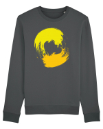 Color Wheel - yellow&orange Bluză mânecă lungă Unisex Rise