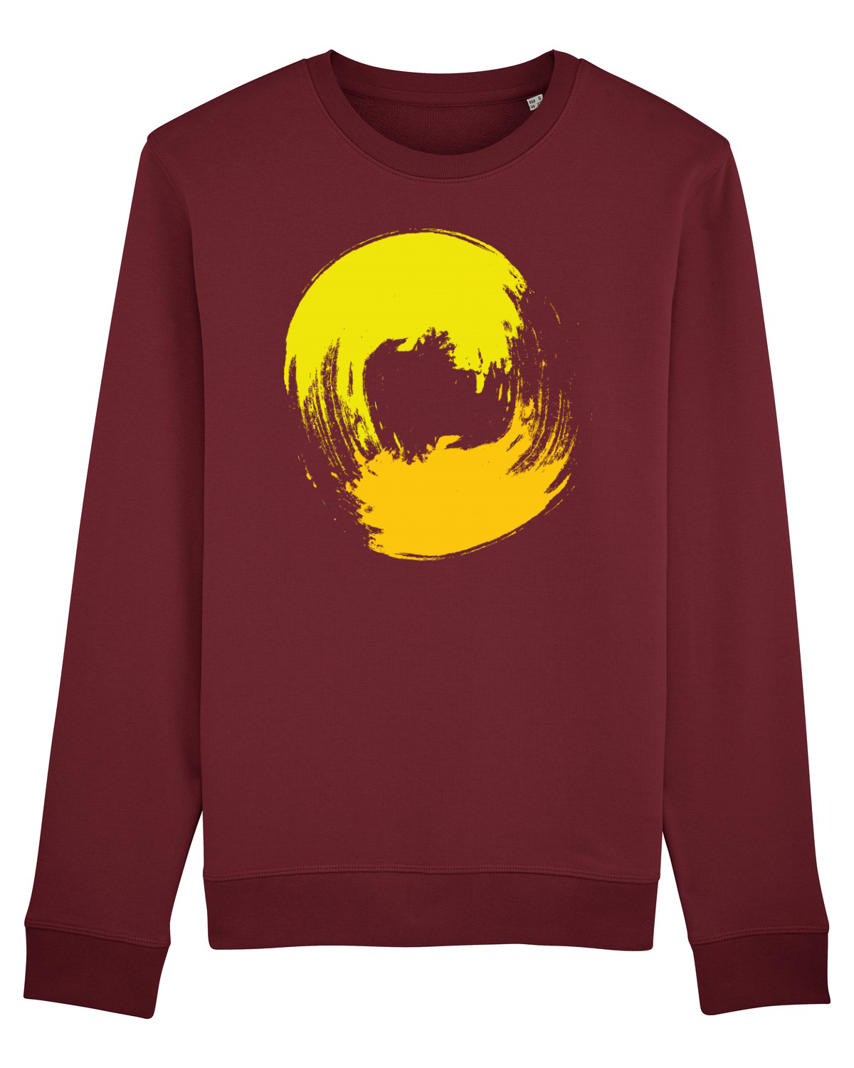 Bluză mânecă lungă Unisex Rise Burgundy