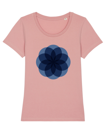 Color Wheel - blue flower Canyon Pink