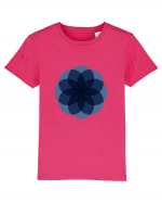 Color Wheel - blue flower Tricou mânecă scurtă  Copii Mini Creator