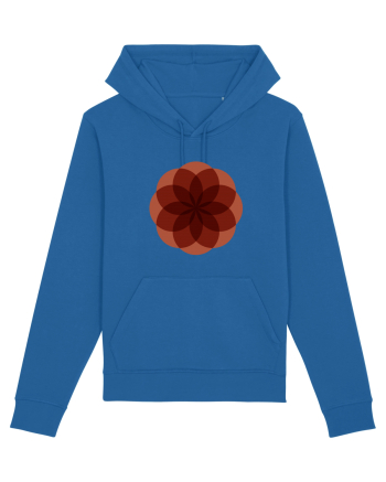 Color Wheel - red flower Royal Blue