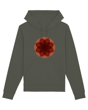 Color Wheel - red flower Khaki
