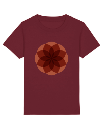 Color Wheel - red flower Burgundy