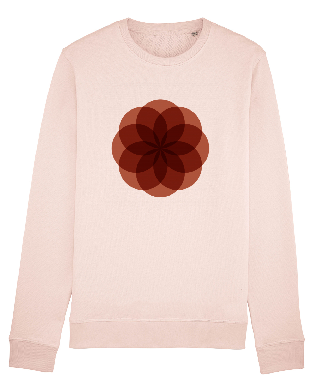 Bluză mânecă lungă Unisex Rise Candy Pink