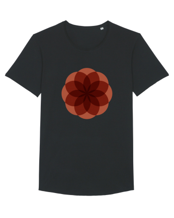 Color Wheel - red flower Black