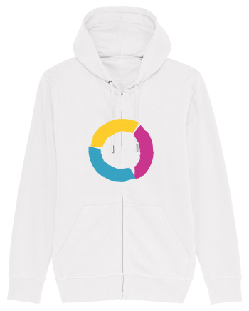 Color Wheel - orange&purple&blue White