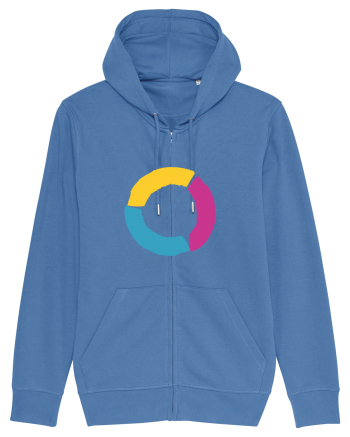 Color Wheel - orange&purple&blue Bright Blue