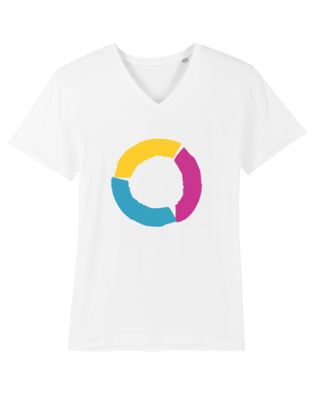 Color Wheel - orange&purple&blue White