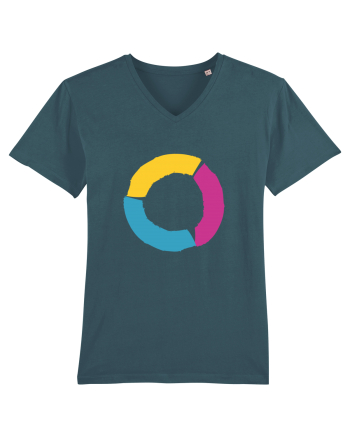 Color Wheel - orange&purple&blue Stargazer