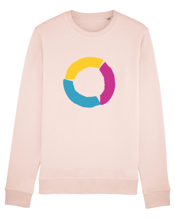 Color Wheel - orange&purple&blue Candy Pink