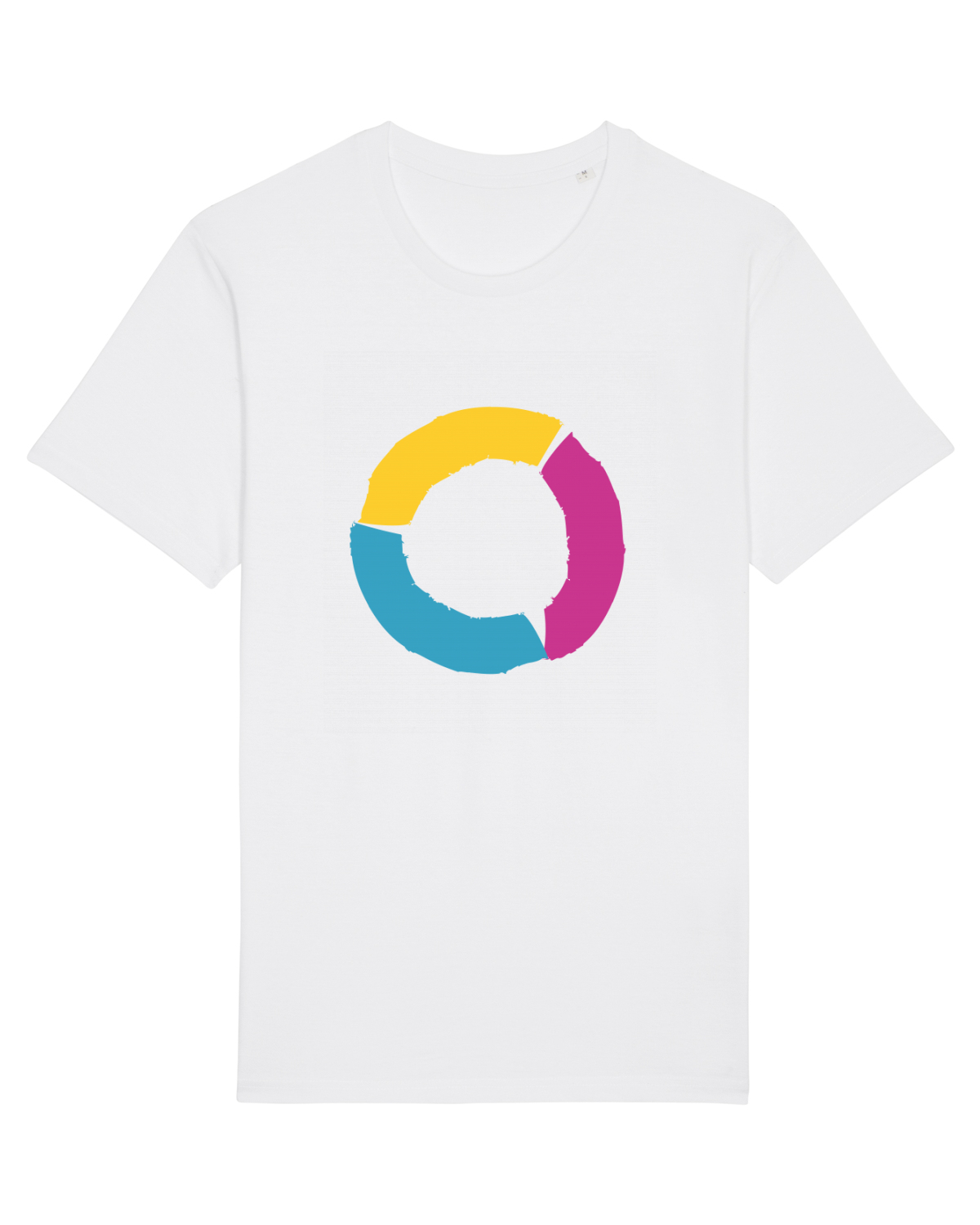 Tricou mânecă scurtă Unisex Rocker White