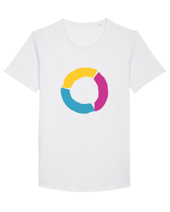 Color Wheel - orange&purple&blue White