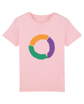 Color Wheel - orange&violet&green Cotton Pink