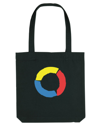 Color Wheel - yellow&red&blue Black