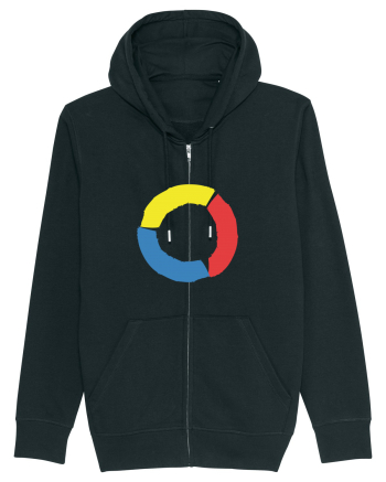 Color Wheel - yellow&red&blue Black