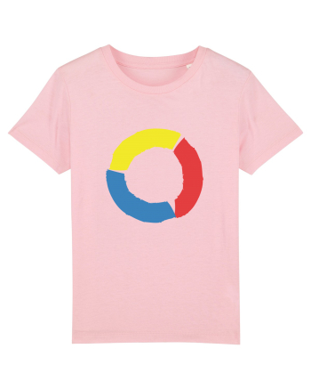 Color Wheel - yellow&red&blue Cotton Pink