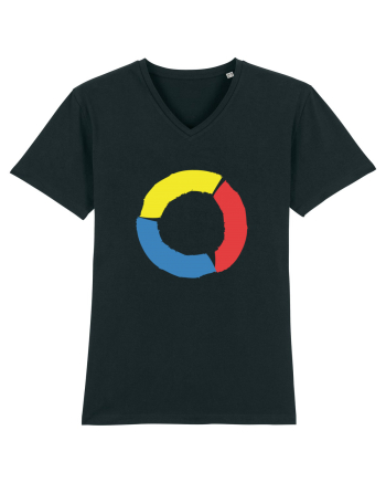 Color Wheel - yellow&red&blue Black