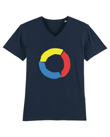 Color Wheel - yellow&red&blue French Navy